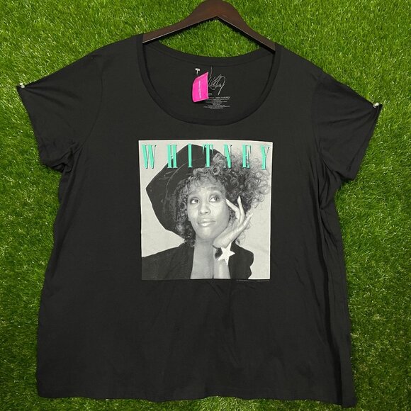Whitney Houston Hip-hop T-shirt size 2XL - Picture 1 of 6